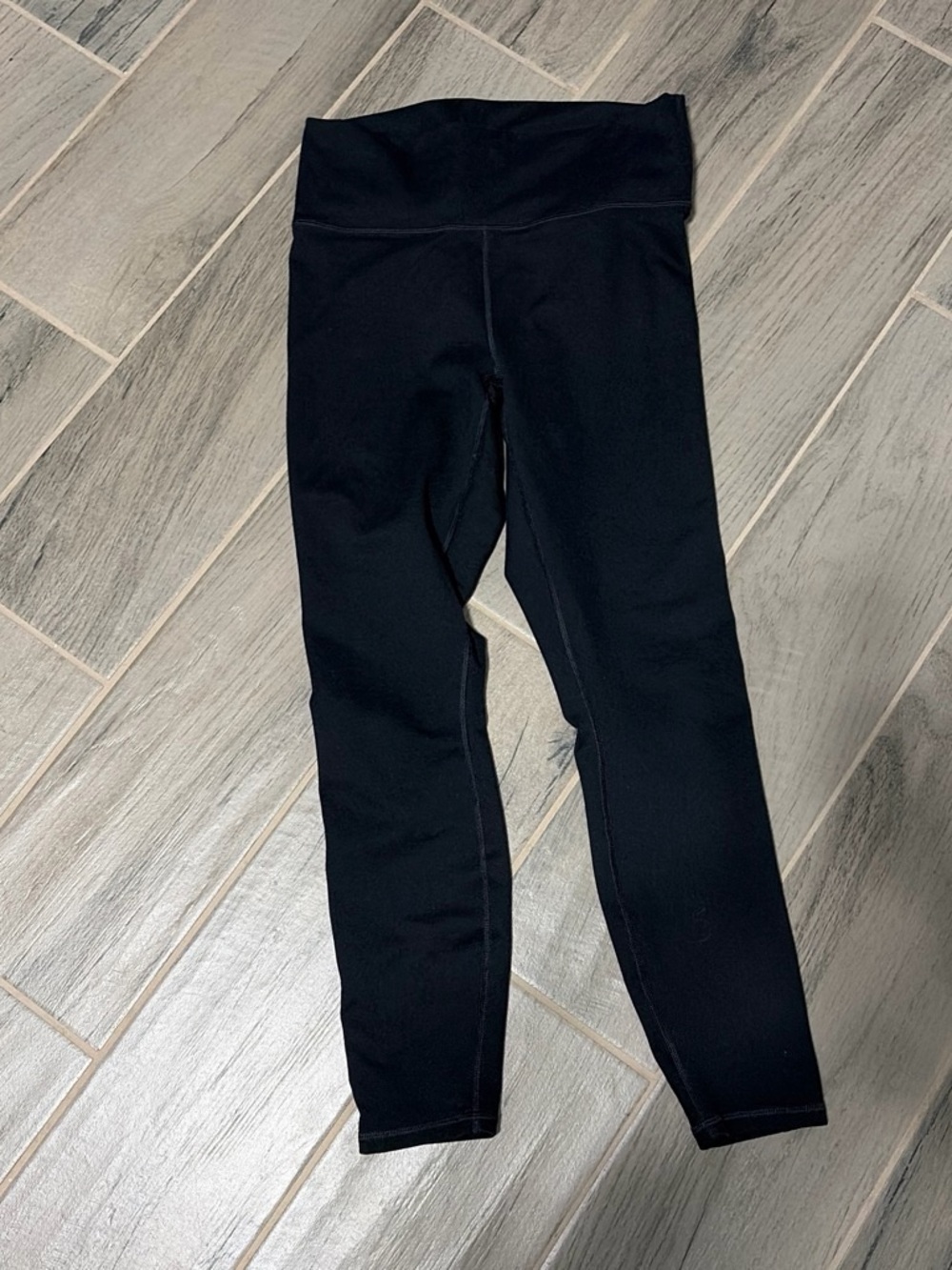 Black High-Waist Active Leggings